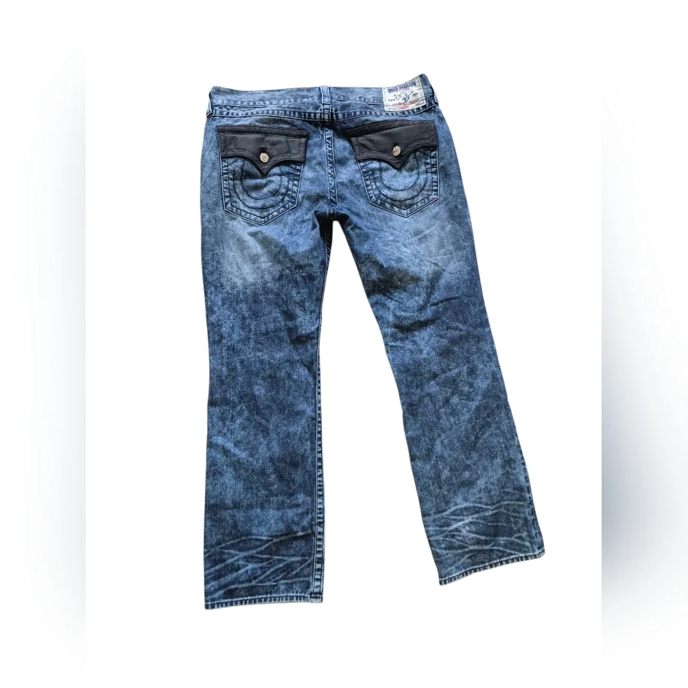 True Religion Relaxed Fit‎ Blue Jeans